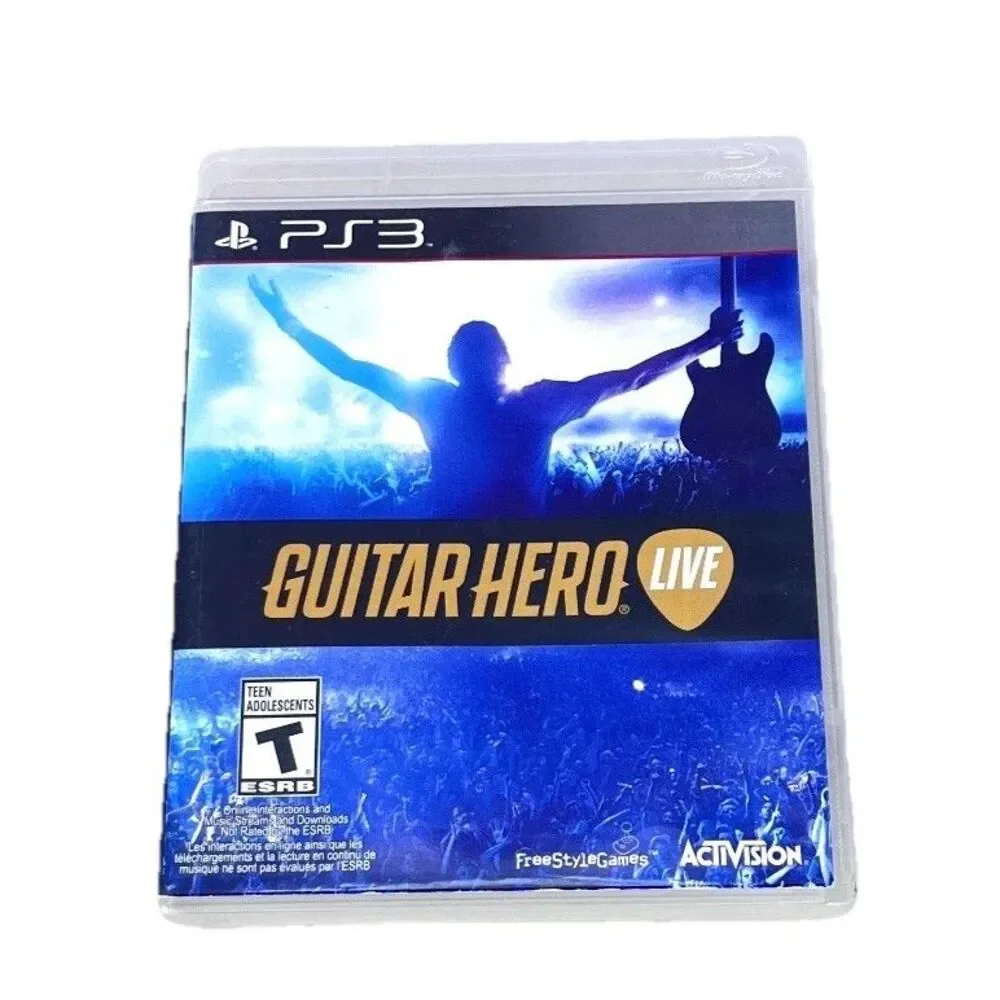 Guitar Hero Live - PS3  - Sony PlayStation 3 - No Manual, Mint Disc